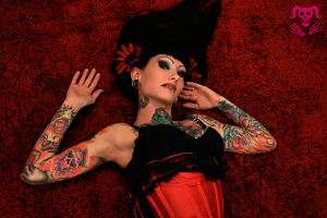 Model: Jess Cherry - Tattoos: Clint Leifeste - His Ruin Photography 2010